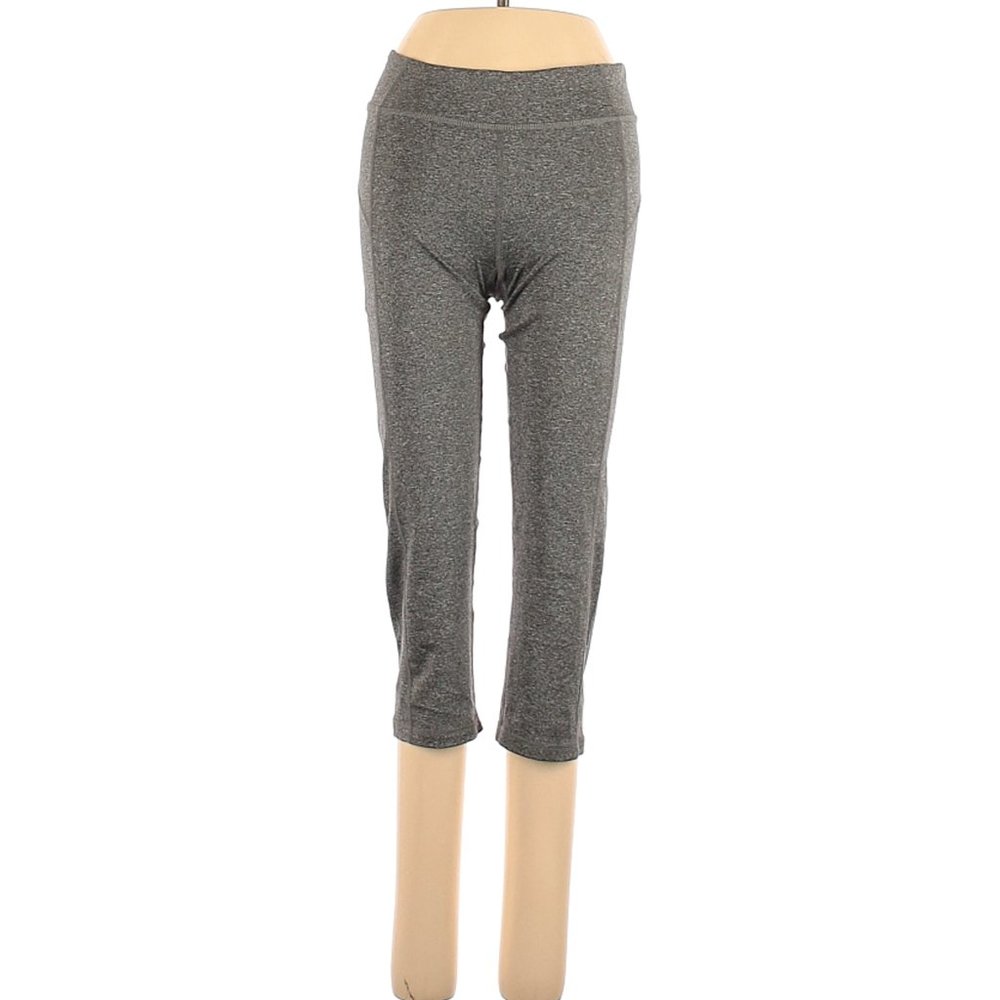 Live Love Dream Aeropostale Heather Gray Legging Workout Pants size Small EUC